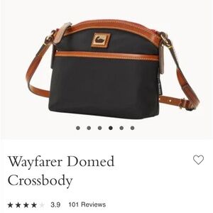 Dooney and Bourke Wayfarer Domed Crossbody in EUC